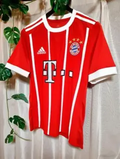 アディダス バイエルンミュンヘン2017-18 半袖ユニフォームサイズ160ｃｍ