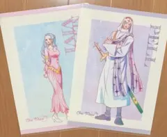 ONEPIECE ワンピース クリアファイル ビビ ペル 2枚セット