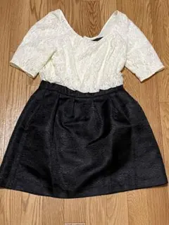 1度着用　マーキュリーデュオ　上品　ワンピース　ドレス