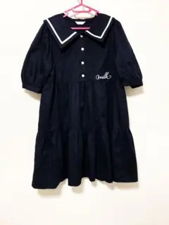 セーラーワンピース ひざ丈ワンピース