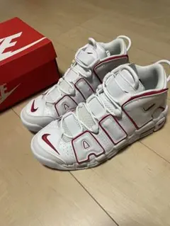 NIKE AIR MORE UPTEMPO ホワイト/レッド