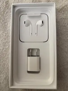 iPhone 有線イヤホン　充電器　セット　新品
