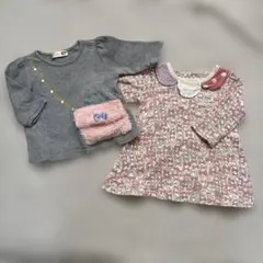 バースデイ　長袖カットソー　70cm