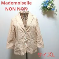 ♪Mademoiselle NON NON テーラードジャケット L a0079