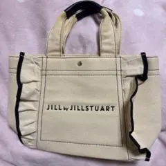 JILL by JILLSTUART フリルトート 小 ホワイト