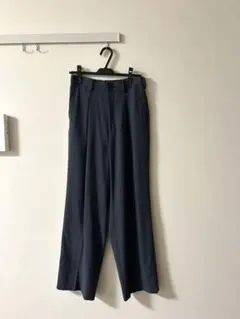 【CITY】ストレートパンツ センタープレススラック