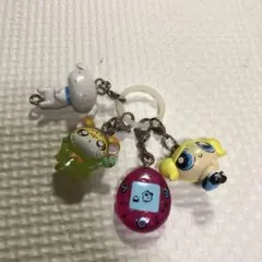 パワーパフガールズ バブルス とっとこハム太郎　たまごっち　めじるしアクセサリー