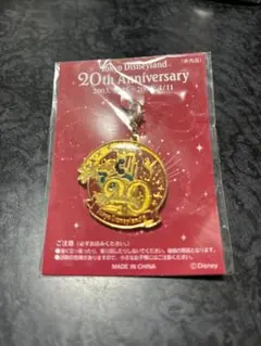 ディズニーランド　20周年　キーチャーム ミッキー　非売品①