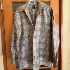 メンズ　ウールシャツ　Mサイズ