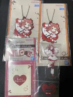 学園アイドルマスター 花海咲季 一番くじ ラバーチャーム アクスタ フォトカード