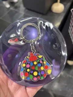 草間彌生 キーホルダー 南瓜 Kusama 新品 未開封 オブジェ2種セット