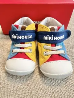 ミキハウス　カラフル　ファーストシューズ　12cm 箱無し