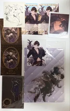 グラブル ベリアル Q-pot グラブルフェス バレンタイン アクスタ 7点