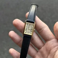 90s Vintage Seiko tank 腕時計 タンク ローマン文字盤 - メルカリ