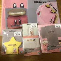 一番くじ星のカービィ　カービィカフェ　ステーショナリーアソート5種セット