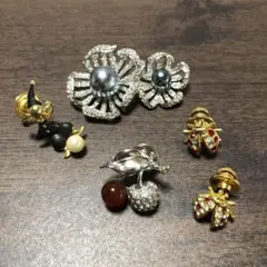 ブローチセット 5点