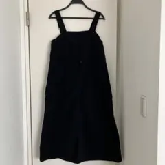 GU テックジャンパードレス　ブラック M