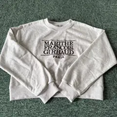 MARITHE FRANCOIS GIRBAUD クロップドスウェットのサムネイル