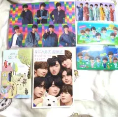 なにわ男子グッズセット(クリアファイル4枚・会報誌・ノート)