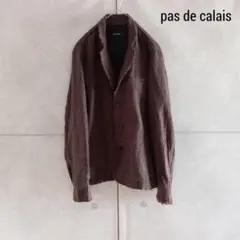 【pas de calais】 パドカレ ウールジャケット E49のサムネイル
