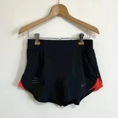 ナイキ［S］美品◎大人スポーティ◎バイカラー◎サイドジップ◎ランニングパンツ