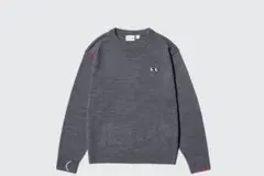 アニヤハイハンドマーチ　メリノクルーネックセーター110