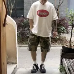 ショートパンツ 迷彩カーゴ