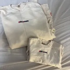 miki HOUSE トレーナー クリーム色 M 2点セット