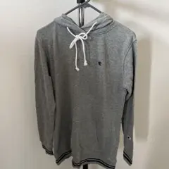 Champion グレー フード付きパーカー