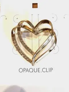 OPAQUE.CLIP ハート型ブローチ　入学式卒業式のサムネイル