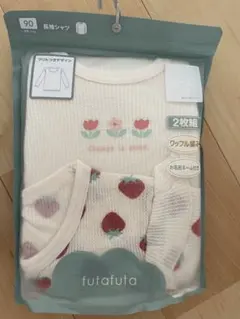 バースデイ　futafuta 90サイズ 2枚組 シャツ肌着　長袖