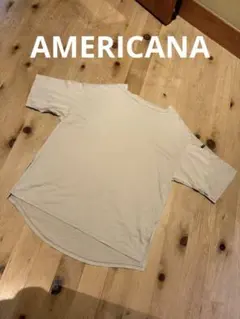アメリカーナ　ベージュ 半袖 Tシャツのサムネイル