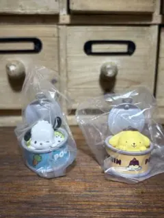カンキャラ　ポムポムプリン ポチャッコ　セット