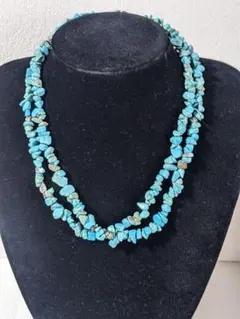ヴィンテージ　ターコイズ？　ネックレス