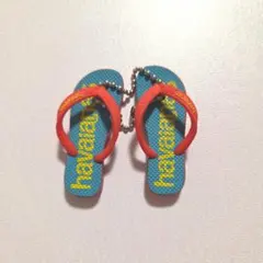 ハワイアナス　サンダルチャーム　havaianas ミニチュアサンダル