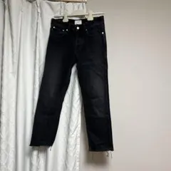 ami ブラックデニムパンツ