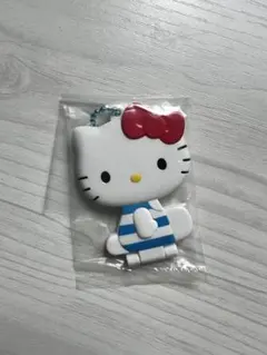 サンリオ　ハローキティ　ミラーコレクション付きグミ　10 青ボーダー　キティ