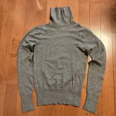 H&M グレー タートルネック セーター S