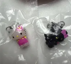 未開封 ハローキティ お花　小悪魔 めじるしアクセサリーセット