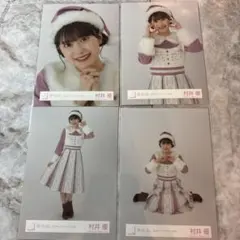 櫻坂46 村井優 生写真 4種 2023年クリスマスサンタ衣装 - メルカリ