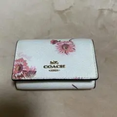 COACH キーケース 花柄 レディース