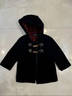 familia フード付きダッフルコート ネイビー