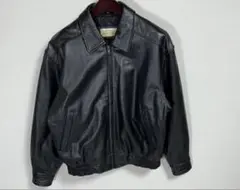 セントジョンズベイ　レザージャケット 豚革 ブラック ボンバージャケット　コーチ セントジョンズベイ レザージャケット 豚革 ブラック ボンバー
