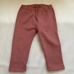 ユニクロ　起毛レギンス80