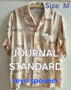 ​【超希少・新品!!】ジャーナルスタンダード別注 レインスプーナー柄シャツ Mのサムネイル