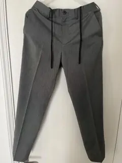UNITED ARROWS スラックス グレー ドローコードのサムネイル