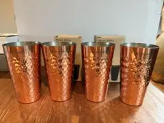 【希少】Snow Peak 銅タンブラー 4個セット