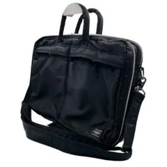 【希少美品】PORTER タンカー 2層式 2way ブリーフケース マチ拡張