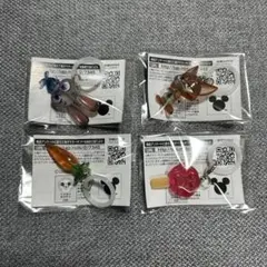 ズートピア めじるしアクセサリー ニック ジュディ アイス ニンジン 4個セット