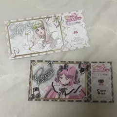 キミとアイドルプリキュア♪展 入場特典 チケット風キュアズキューン キュアキッス